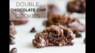 Double Chocolate Chip Cookies [upl. by Enneillij]