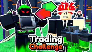 I Did a TRADING CHALLENGE vs DIGITO Toilet Tower Defense [upl. by Saunder726]