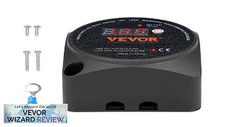 VEVOR Dual Battery Isolator Kit 12V 140Amp Manual and Auto Modes VSR Review [upl. by Attena]