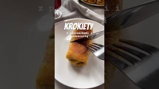 Krokiety z pieczarkami i mozzarellą [upl. by Ellehcil]