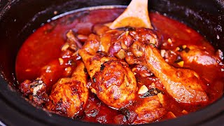 Best Ever Slow Cooked Chicken Drumsticks  Easy Slow Cooker Chicken Recipe [upl. by Bechler426]