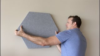 Acoustic Panels Installation Instructions  Acoustic Design Works [upl. by Alleuqram]