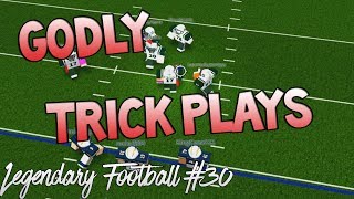 GODLY TRICK PLAYS Legendary Football Funny Moments 30 [upl. by Aretahs]