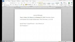 Creating an APA Format Annotated Bibliography [upl. by Nohsram]