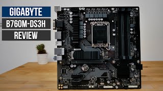 Gigabyte B760M DS3H DDR4 Review  An Amazing Value 13th  14th Gen Motherboard [upl. by Pimbley]