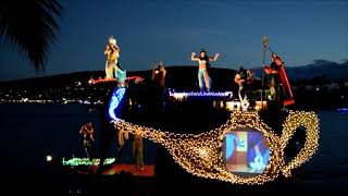 Hawaii Kais 21th Annual Festival of Lights Christmas Boat Parade [upl. by Nedap]