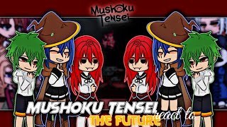 React to Rudeus Part 12 Mushoku Tensei  TikTok Gacha [upl. by Anaujnas429]