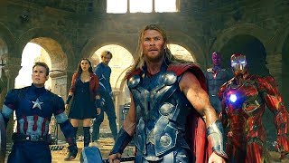 Avengers vs Ultron  Battle of Sokovia  Avengers Age of Ultron 2015 Movie CLIP HD [upl. by Teague887]