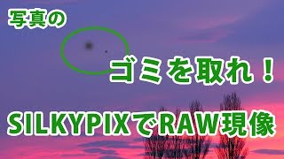 RAW現像でゴミを取れ！SILKYPIXのゴミ取り機能の使い方 [upl. by Northey]