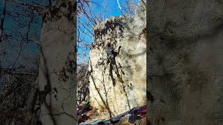 Sandstone Violence Governor Dodge WI  climbing bouldering [upl. by Rodenhouse]