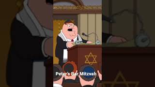 Peter Griffin’s Bar Mitzvah  Family Guy 😅😂 [upl. by Ekoorb271]