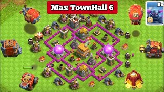 Max Siege Machine vs Max Town Hall 6  Clash of Clans [upl. by Conlen812]