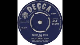 UK New Entry 1963 3 Vernons Girls  Funny All Over [upl. by Eicyac993]