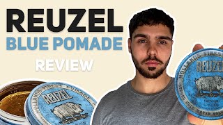 Reuzel Blue Pomade  Product Review [upl. by Ogdan]