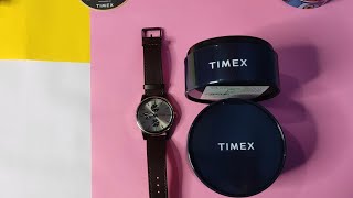 Timex Fusion Multifunction Analog Brown Dial Mens Watch  timex watch unboxing  Amazon watches [upl. by Traweek315]