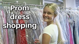 Prom Dress Shopping amp Try On Haul [upl. by Autum]