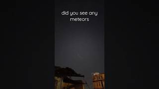 Captured lyrid meteor shower 2023 in india [upl. by Myrwyn]