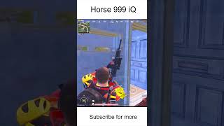 🔥horse 999 iQ😱❗shortsbgmi [upl. by Ieso]