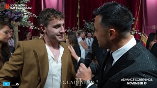 Gladiator II  HOYTS Red Carpet Interview [upl. by Amieva]