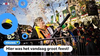 Muziek verklede mensen en veel confetti het carnavalsseizoen is begonnen [upl. by Ruelu]