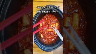 Slow Cooker Sausage Taco Gnocchi Bake familymealsideas budgetfriendly [upl. by Phonsa537]