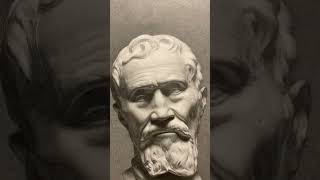 Michelangelo the most hard sculpture to watch and draw portraitdrawing art gesturedrawing [upl. by Malsi]