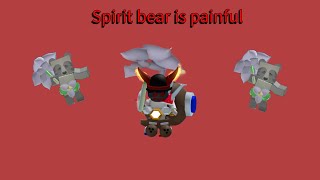 Doing some Spirit Bear quests Bee Swarm Simulator [upl. by Goldstein]