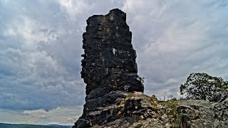 Teufelsmauer Harz  Der Kleine Gegenstein  Juli 2015  Wandern in der Natur [upl. by Nonnad96]