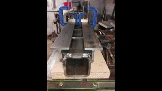 DIY Lathe  bed planing by hand  part 1 [upl. by Wiles555]