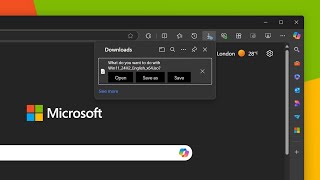 Microsoft Edge Update Brings a Small but Significant Change to Downloads [upl. by Anail]