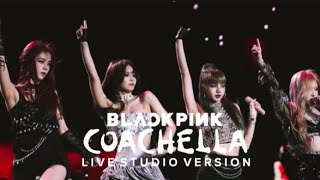 BLACKPINK  Forever Young  COACHELLA 2019 Live Band Studio Version [upl. by Sylvie]