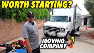 Is Starting A Moving Company Worth It Ride Along  Reyes The Entrepreneur [upl. by Flight]