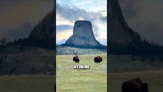 View Of The Devils Tower In Wyoming 🌄 [upl. by Lois305]