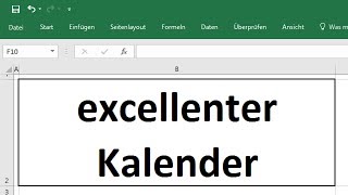 Excel 2016 TeamKalender Teil 3 ZÄHLENWENNFunktion um Urlaubstage zu zählen [upl. by Neenad920]