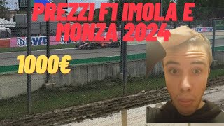 DA PAZZI BIGLIETTI CARISSIMI PER IMOLA E MONZA 2024 [upl. by Eniledam]