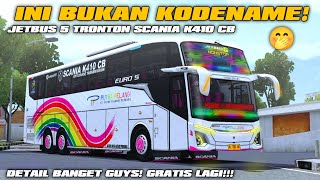 MOD BUSSID TERBARU JB5 TRONTON SCANIA K410CB BY KP PROJECTS DETAIL amp GRATIS [upl. by Alys610]