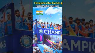 Team India road show in mumbai trending shorts hardikpandya [upl. by Feliks]