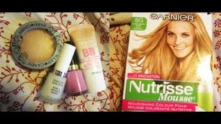 June 2012 Haul  Makeup Review [upl. by Treborsemaj]