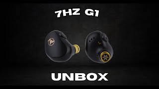 7Hz G1 Earphones UNBOX [upl. by Hansiain]