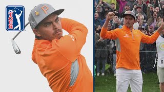 Every shot from Rickie Fowler’s win at WM Phoenix Open  2019 [upl. by Ilohcin22]