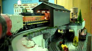 SMALL O GAUGE LAYOUT [upl. by Sirred]