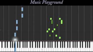 66 Jingle Bell Rock Piano Tutorial Normal Speed [upl. by Nissie]