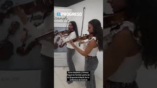 Estas jóvenes son dos talentos lucenses del violín [upl. by Badr]