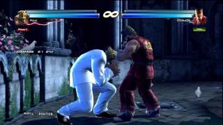 TEKKEN TAG 2  King amp Bruce Combo Exhibition [upl. by Naimed537]