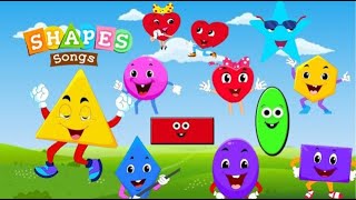 Shapes Song  Colors Song  Childrens Music  Nursery Rhymes amp Kids Songs  Little Treehouse [upl. by Yrelbmik]