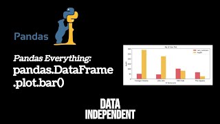 Pandas Bar Plot  DataFrameplotbar [upl. by Aneela]