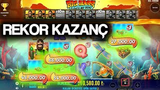 Big Bass Floats My Boat Rekor Kazanç  Yeni Slot Oyunu  Küçük Kasa Max Win [upl. by Hadden164]