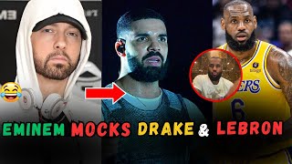 Eminem Mocks Drake And LeBron James in Slim Shady vs Marshall Mathers THE FACEOFF [upl. by Morton11]