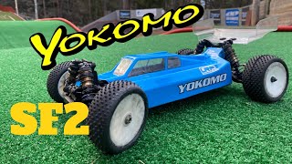 Yokomo YZ4 SF2 at Hverven Raceway [upl. by Amalie]