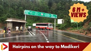 Hairpins on the way to Madikeri Karnataka [upl. by Amerd315]